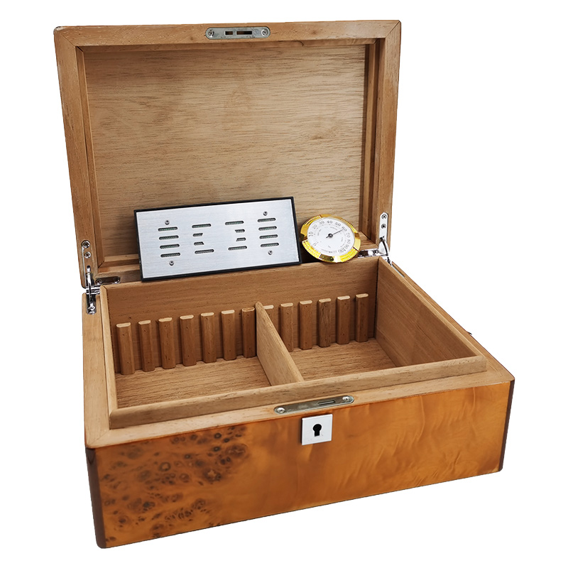 Elegant Design wood cigar humidor box